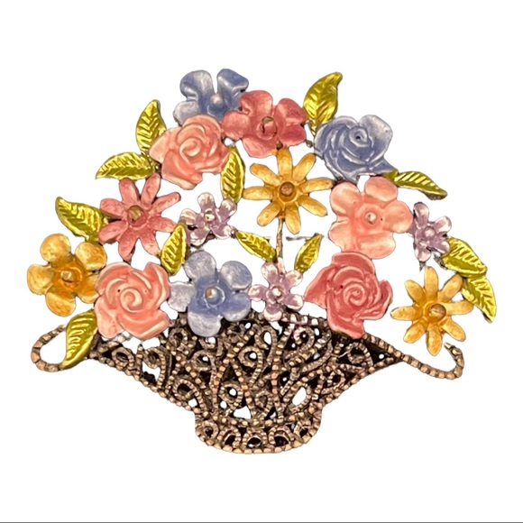 PRETTY FLOWERPOT PIN - Picture 4 of 16